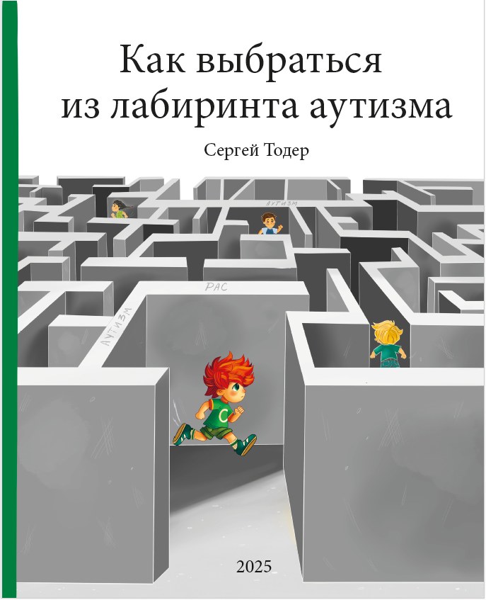 Обложка книги «Как выбраться из лабиринта аутизма» - Сергей Тодер